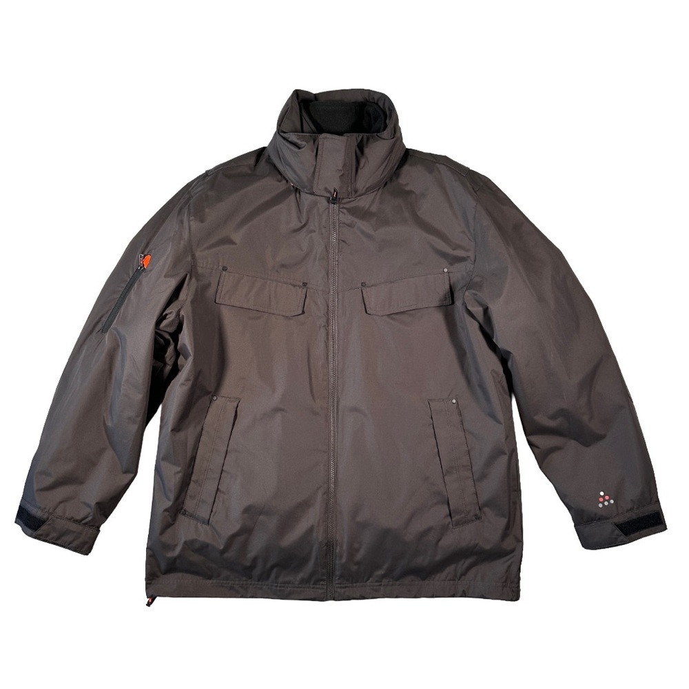 London Fog Mens 2-in-1 Jacket Zip-In Liner Functional Winter Outdoor Snow Ski